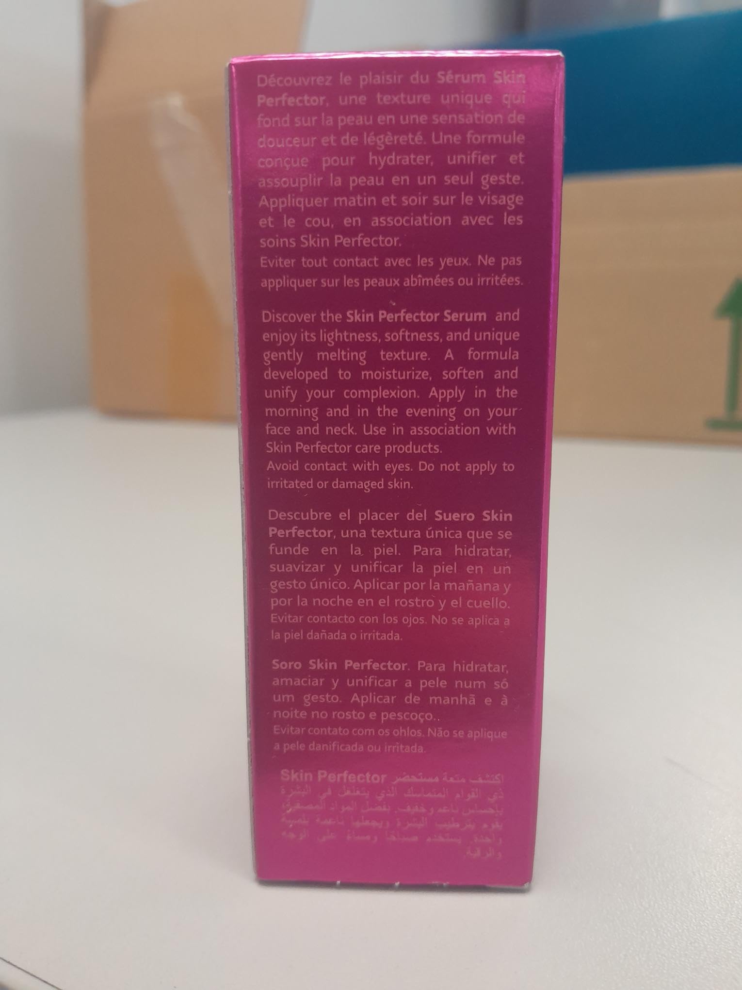 FAIR & WHITE So White serum on skin showing application on target areas