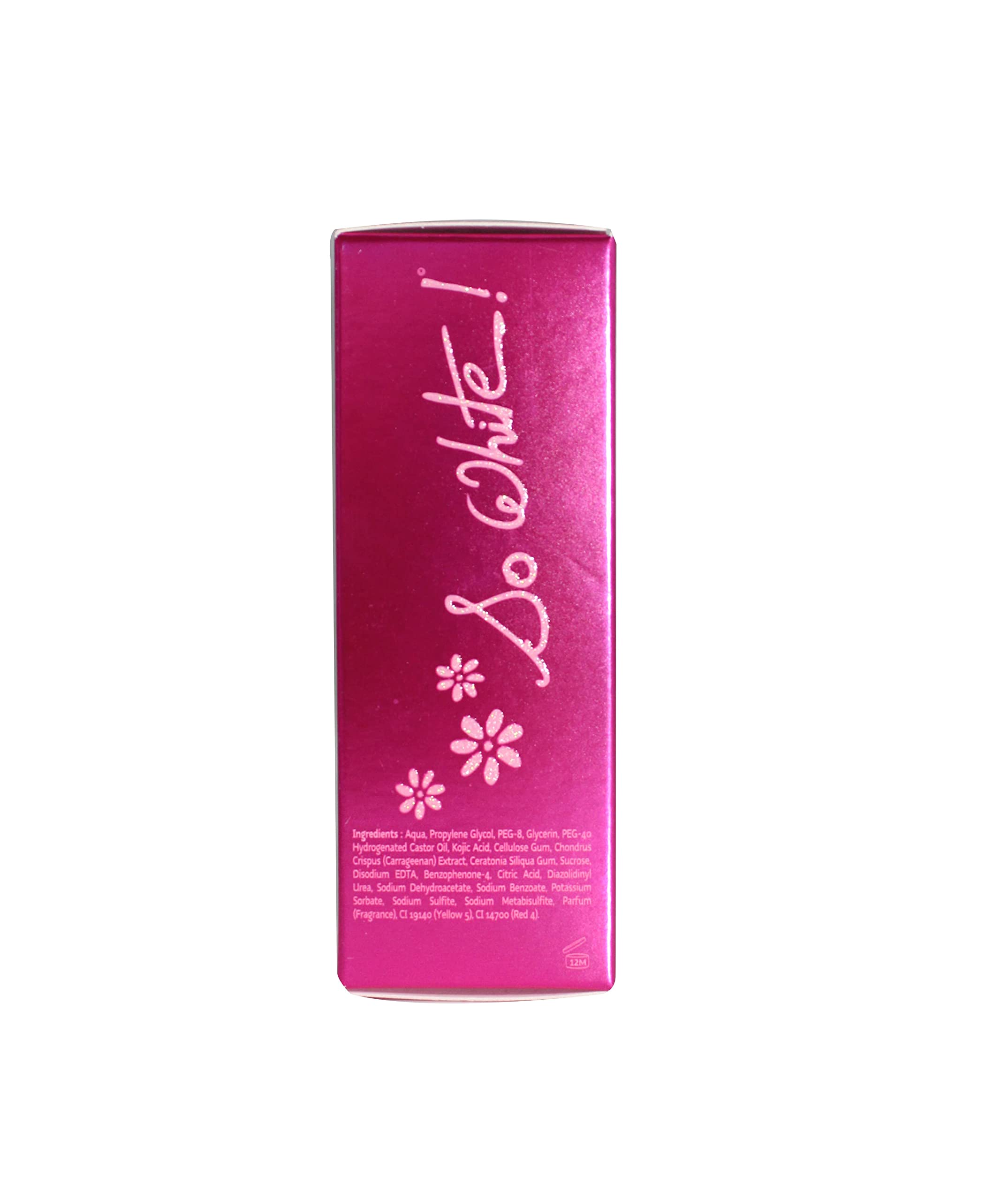 FAIR & WHITE So White serum on elbows, knees, and feet area for discoloration care