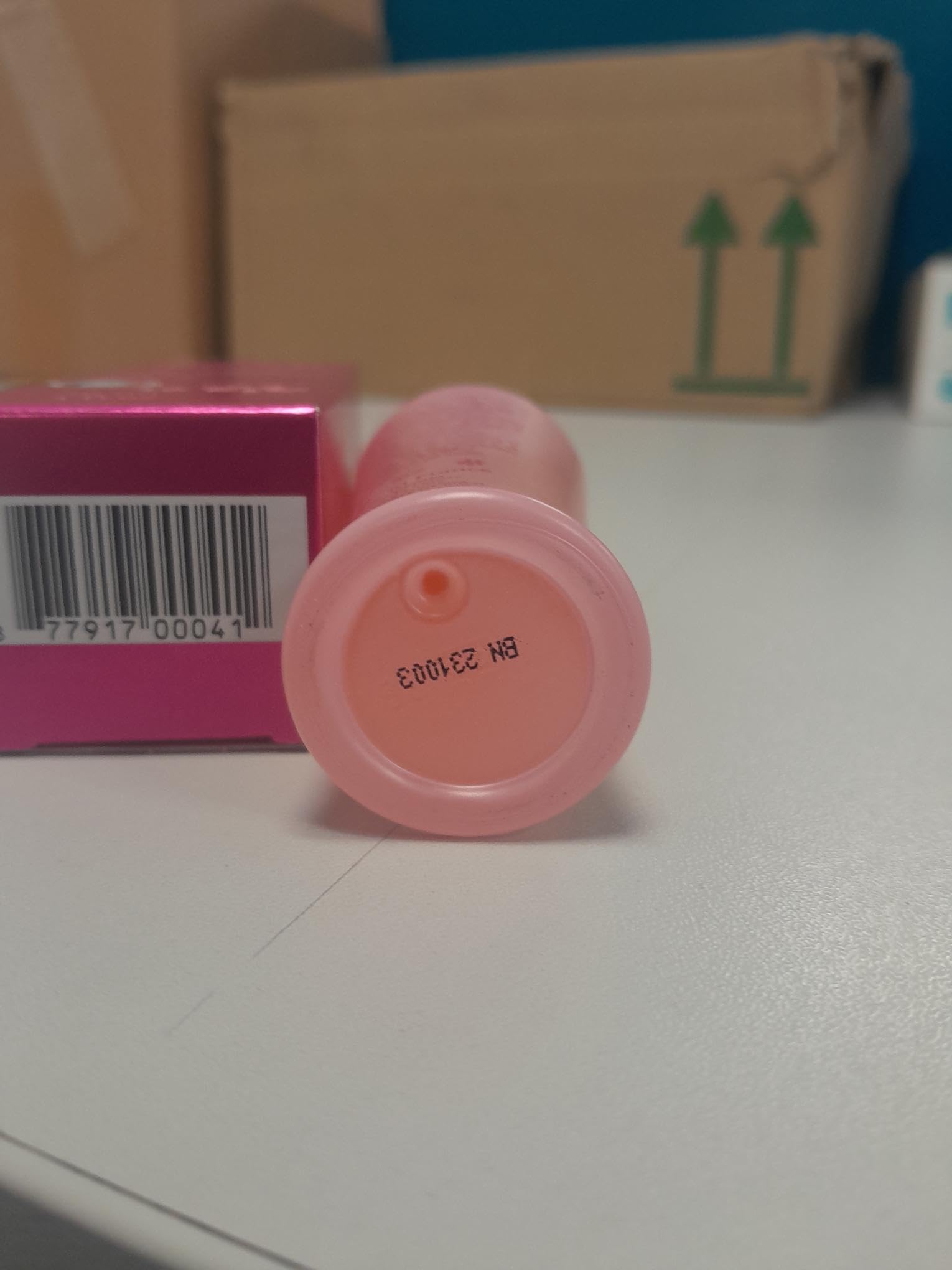 FAIR & WHITE So White serum swatch on arm illustrating even-toned potential