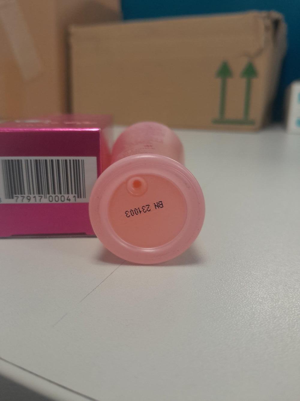 FAIR & WHITE So White serum swatch on arm illustrating even-toned potential