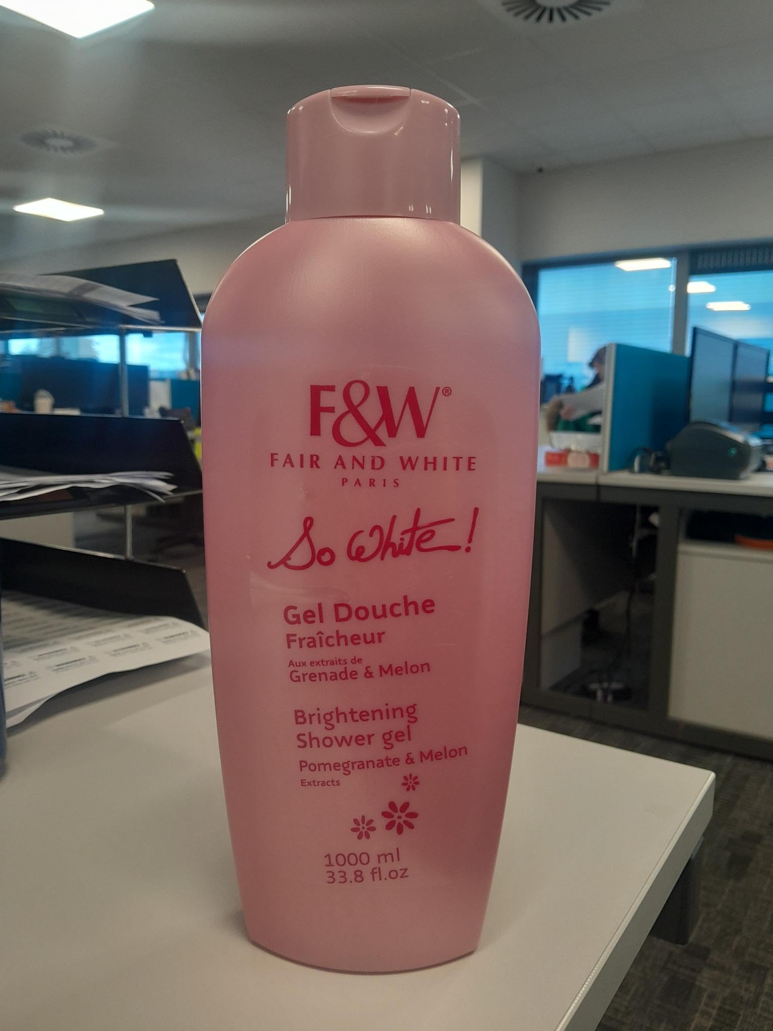 Soft radiant skin visible after use with FAIR & WHITE So White