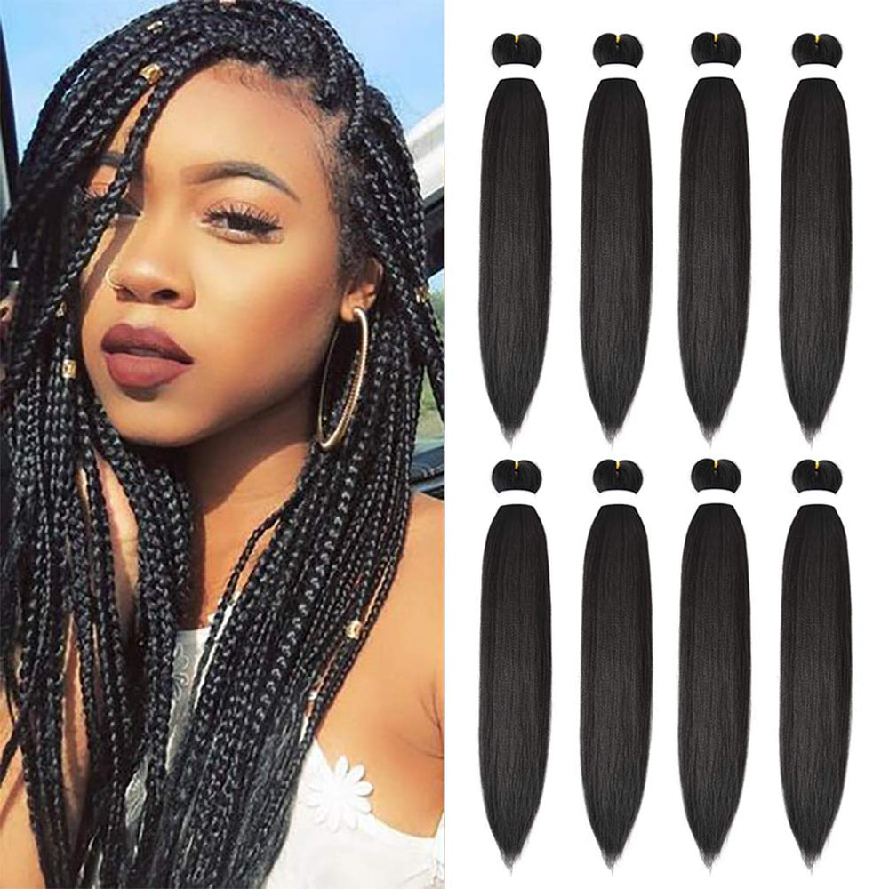 Fairise 8 pack braiding hair 26 inch ready for quick full head looks