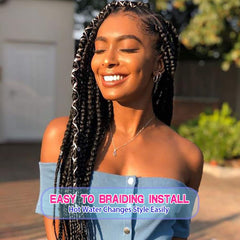 Fairise braiding hair no tangle for easy installation and smooth braids