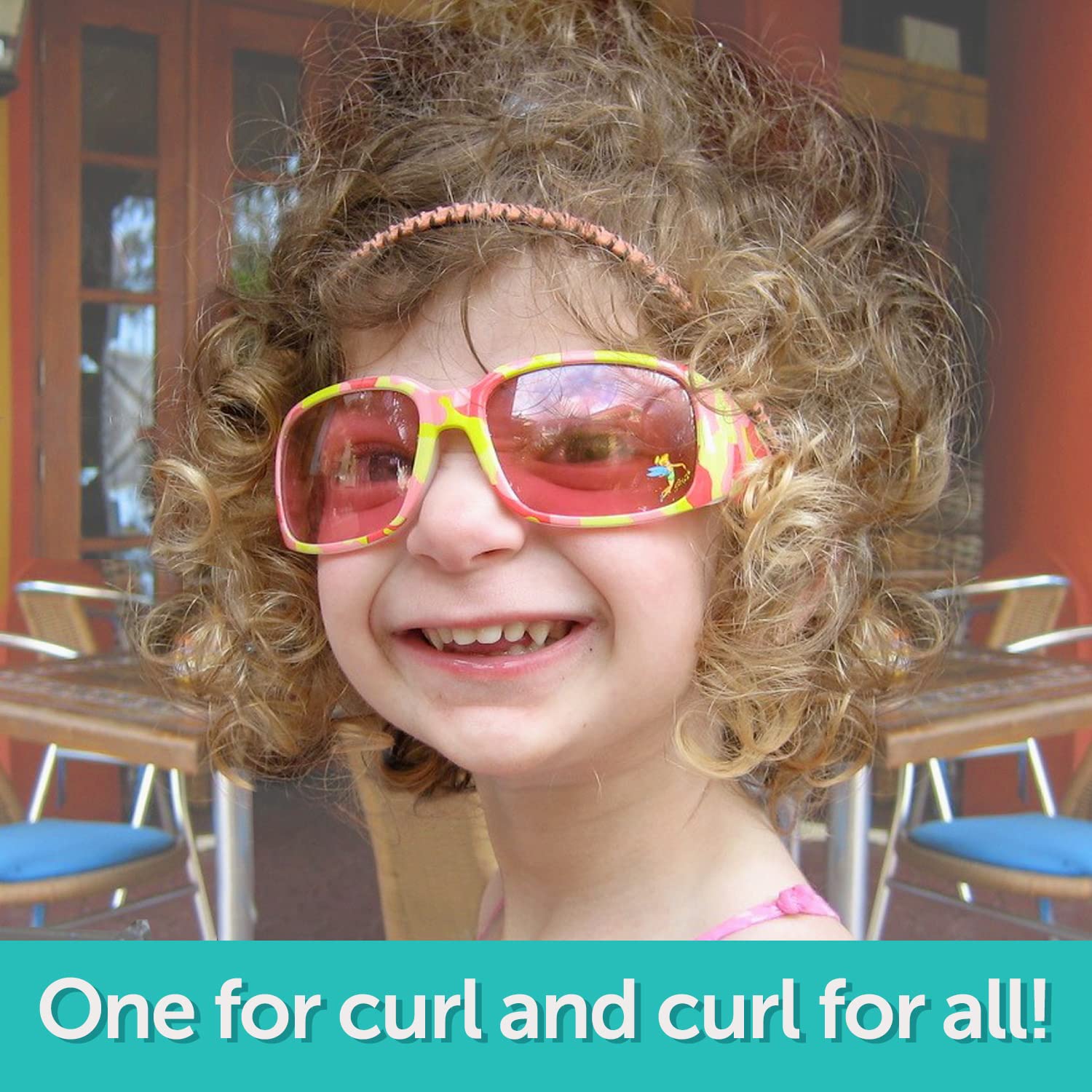 Eco-friendly packaging of Fairy Tales Curly Q line with clear labeling.