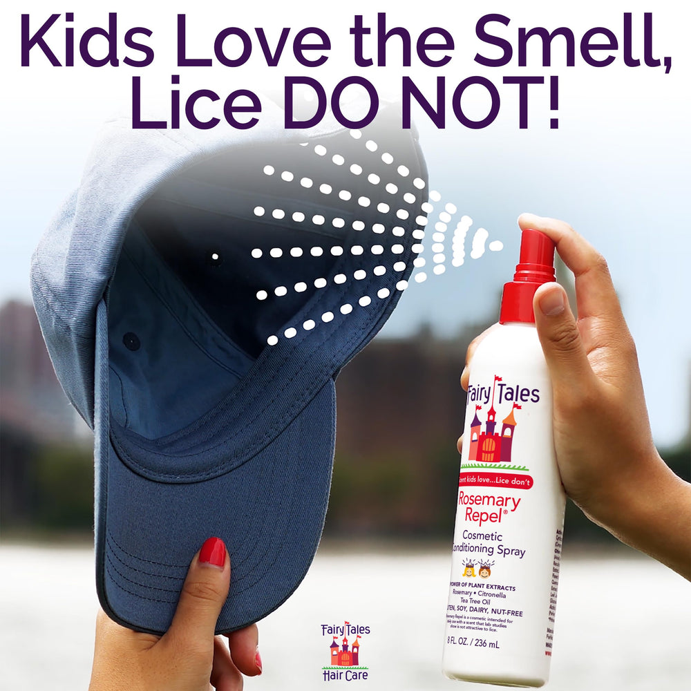 Fairy Tales Rosemary Repel scent profile with essential oils for kid-friendly aroma.