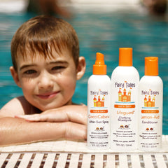 Fairy Tales Swim Conditioner ingredients highlight orange flower extract.