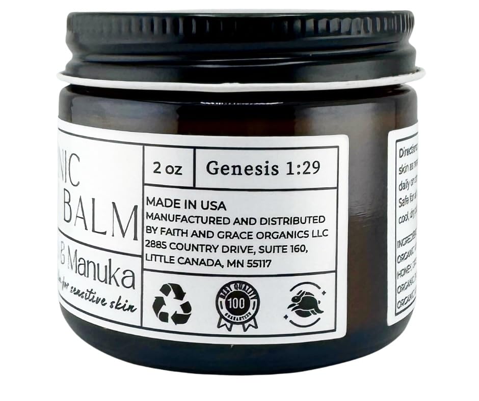 Faith and Grace Organics tallow texture swatch shows creamy, non-greasy absorption.
