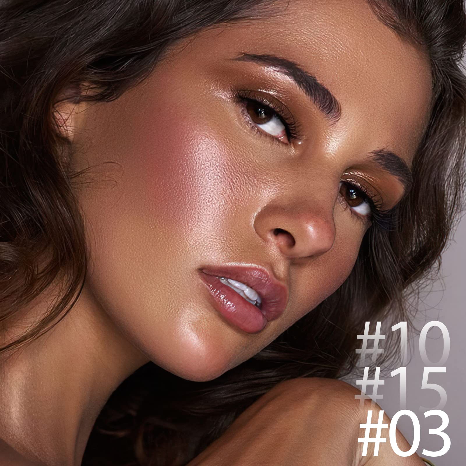 Falocutus contour-stick forehead shade helps sculpt features with natural shadow.
