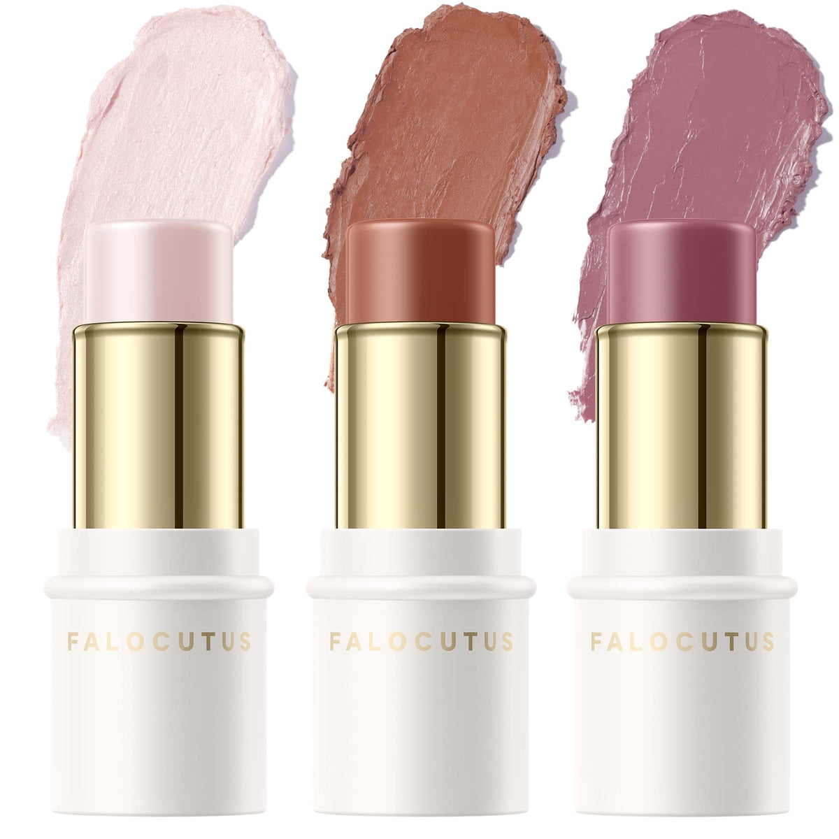 Falocutus contour-stick set front view for portable on-the-go sculpting.