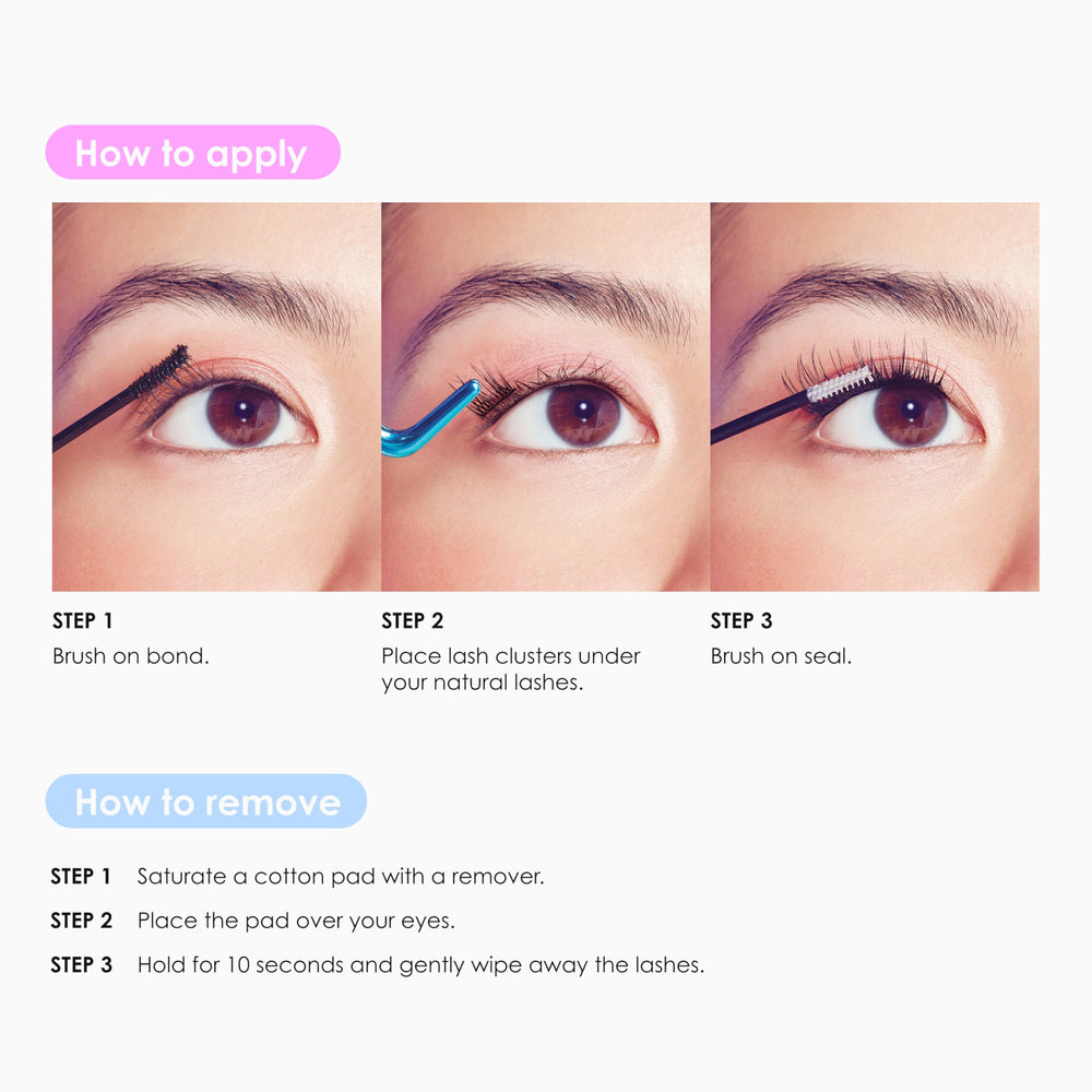 FALSCARA KISS 10-wisp bundle demonstrates buildable volume for day-to-night looks
