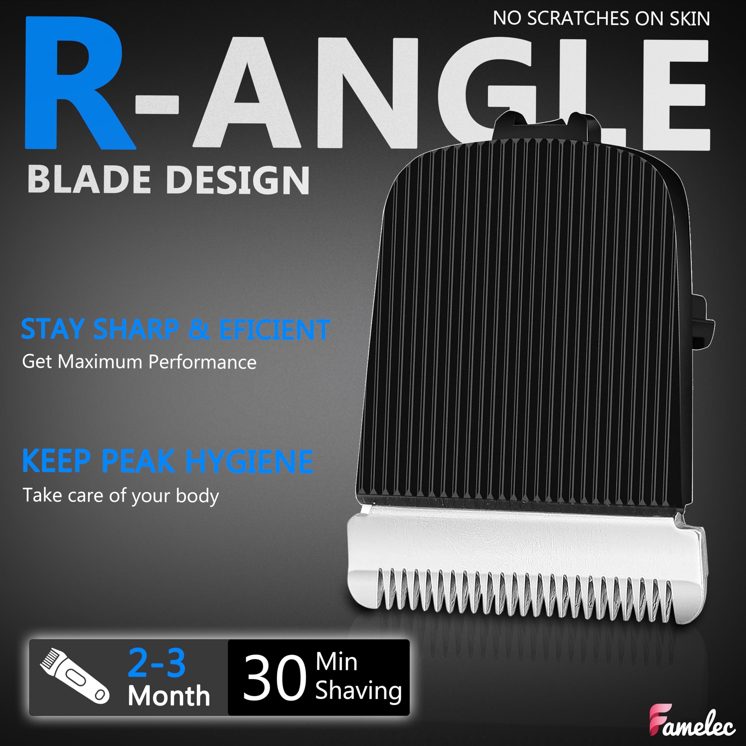 FAMELEC cleaning and maintenance keeps blades hygienic and efficient.