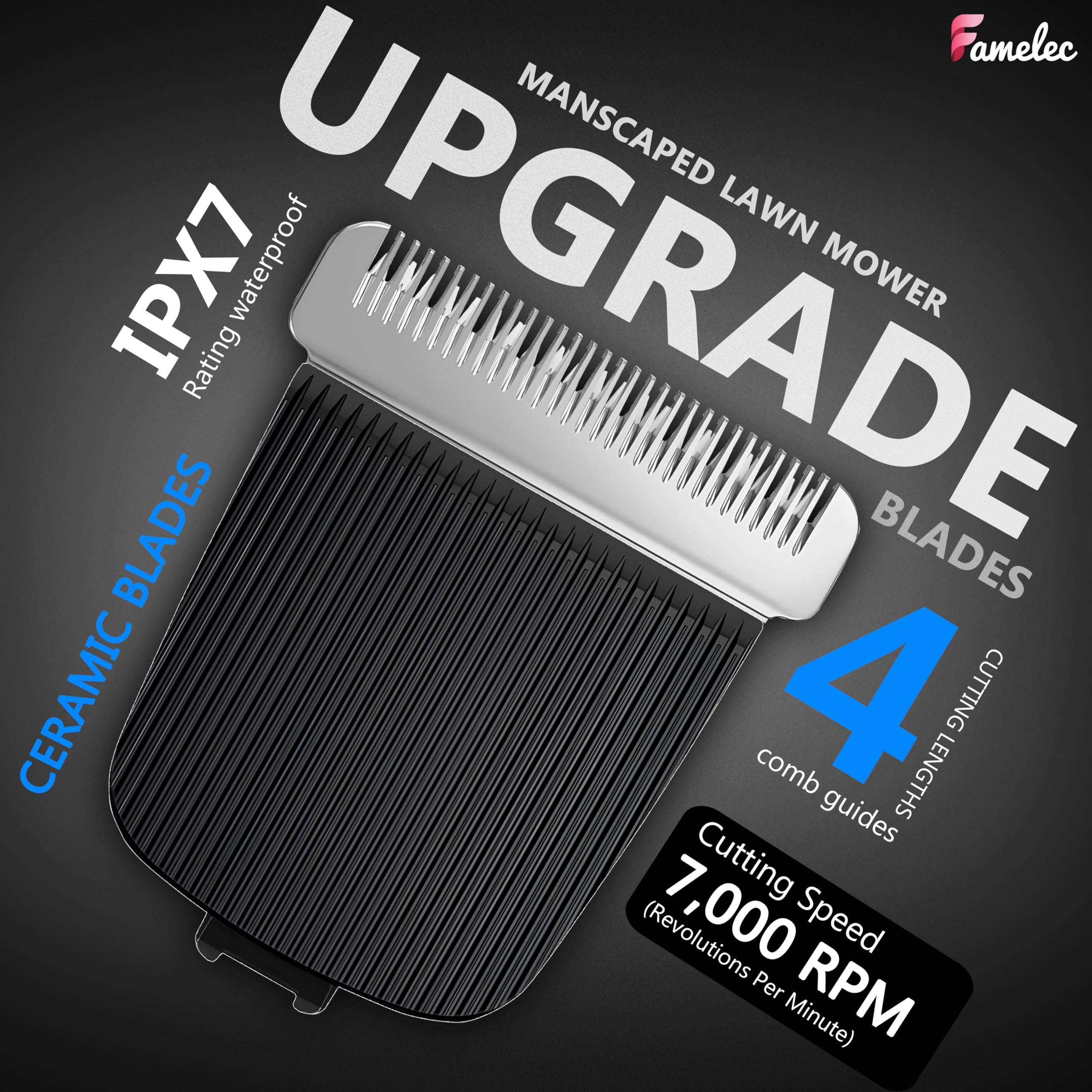 FAMELEC compatibility works with Lawn Mower 2.0 3.0 and 4.0 for versatile use.