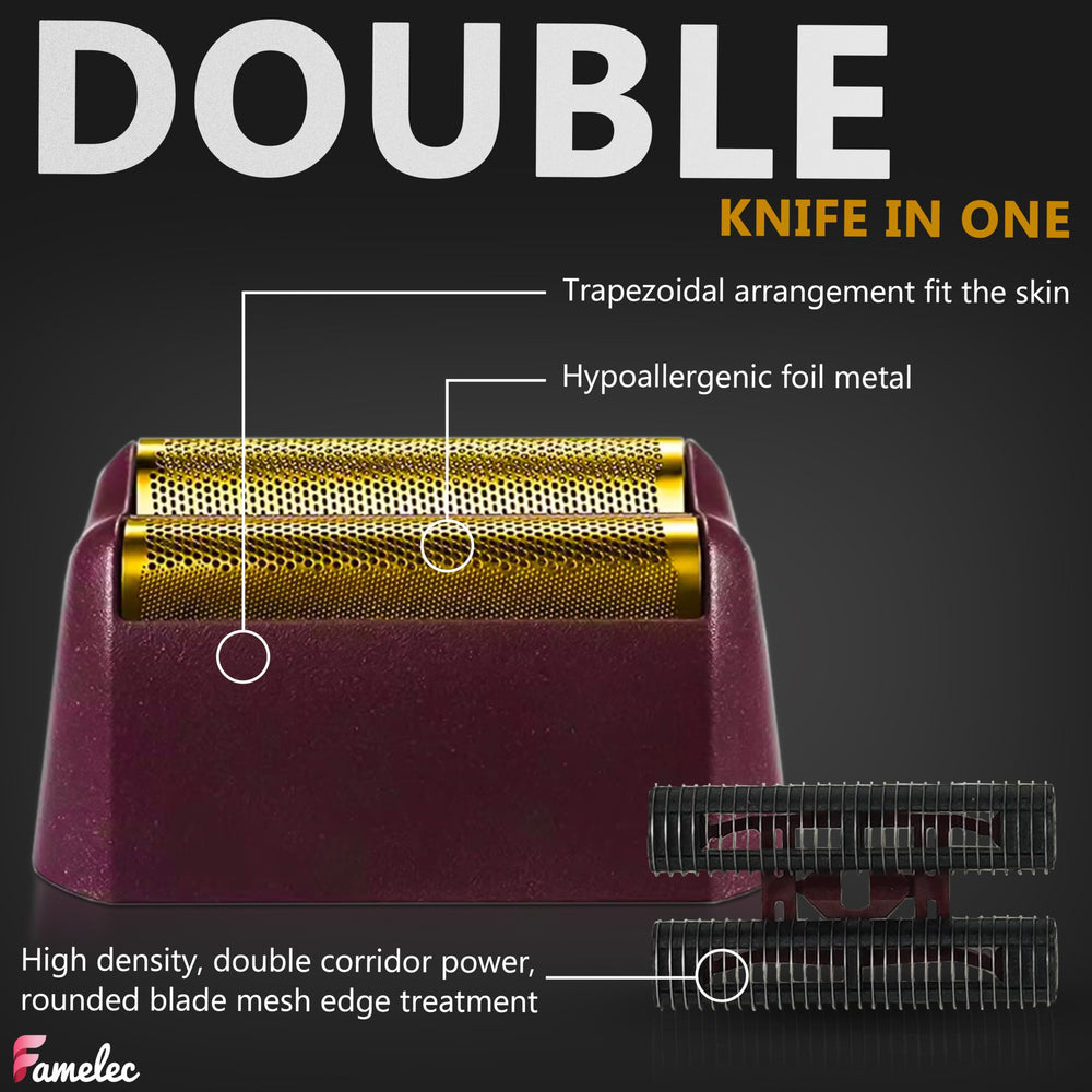 FAMELEC foil cleaning and maintenance helps keep shaver performance over time.