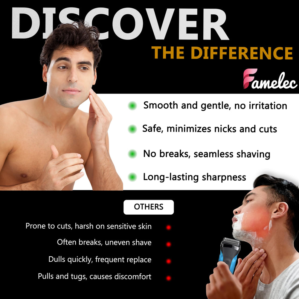 FAMELEC foil cutter bar replacement enabling precise, smooth shaves on Wahl Finale.