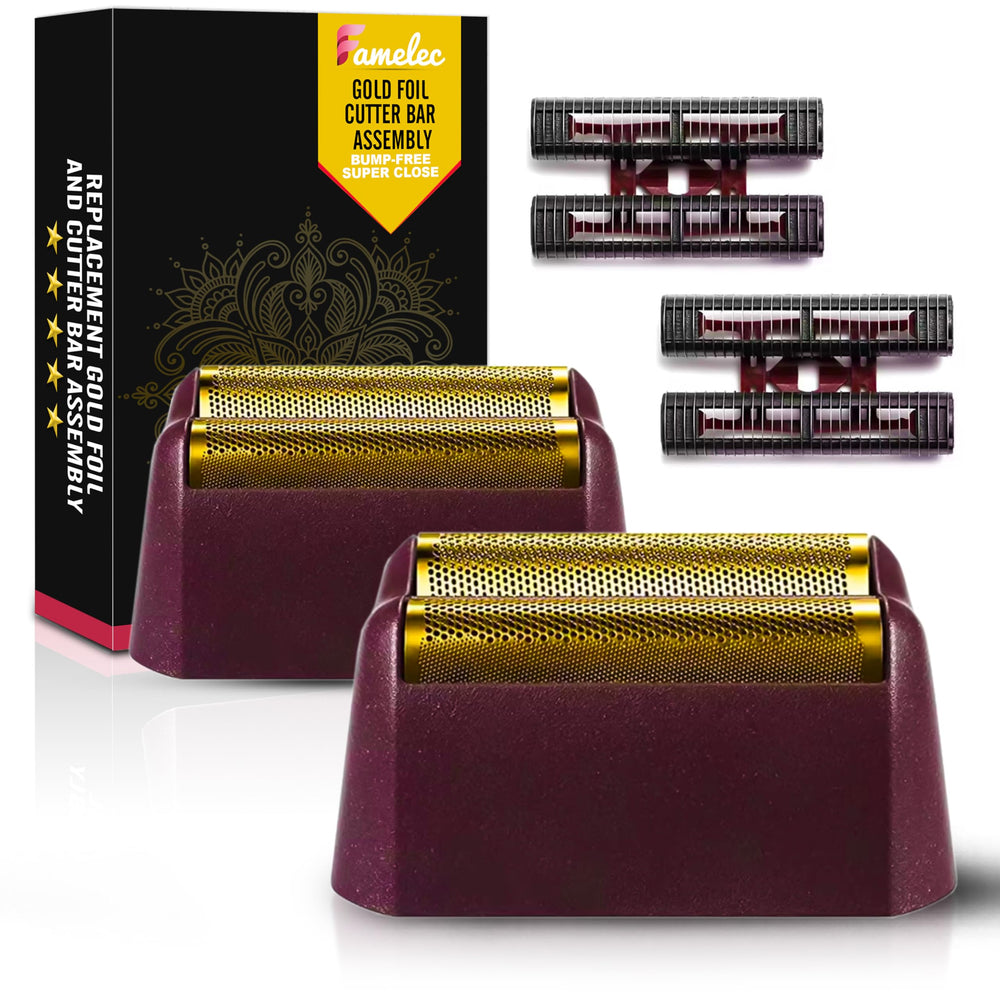 FAMELEC Wahl Finale foil head replacement for an ultra-close, irritation-free shave.
