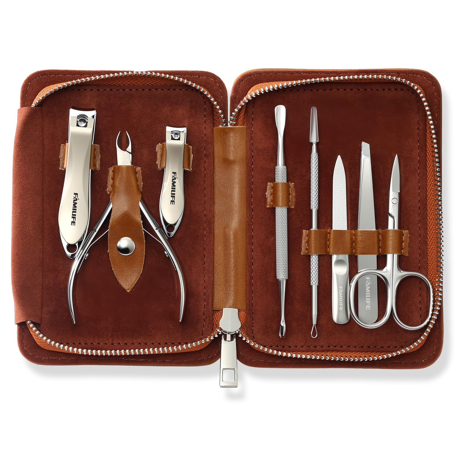 FAMILIFE compact gift-ready manicure set in its packaging.