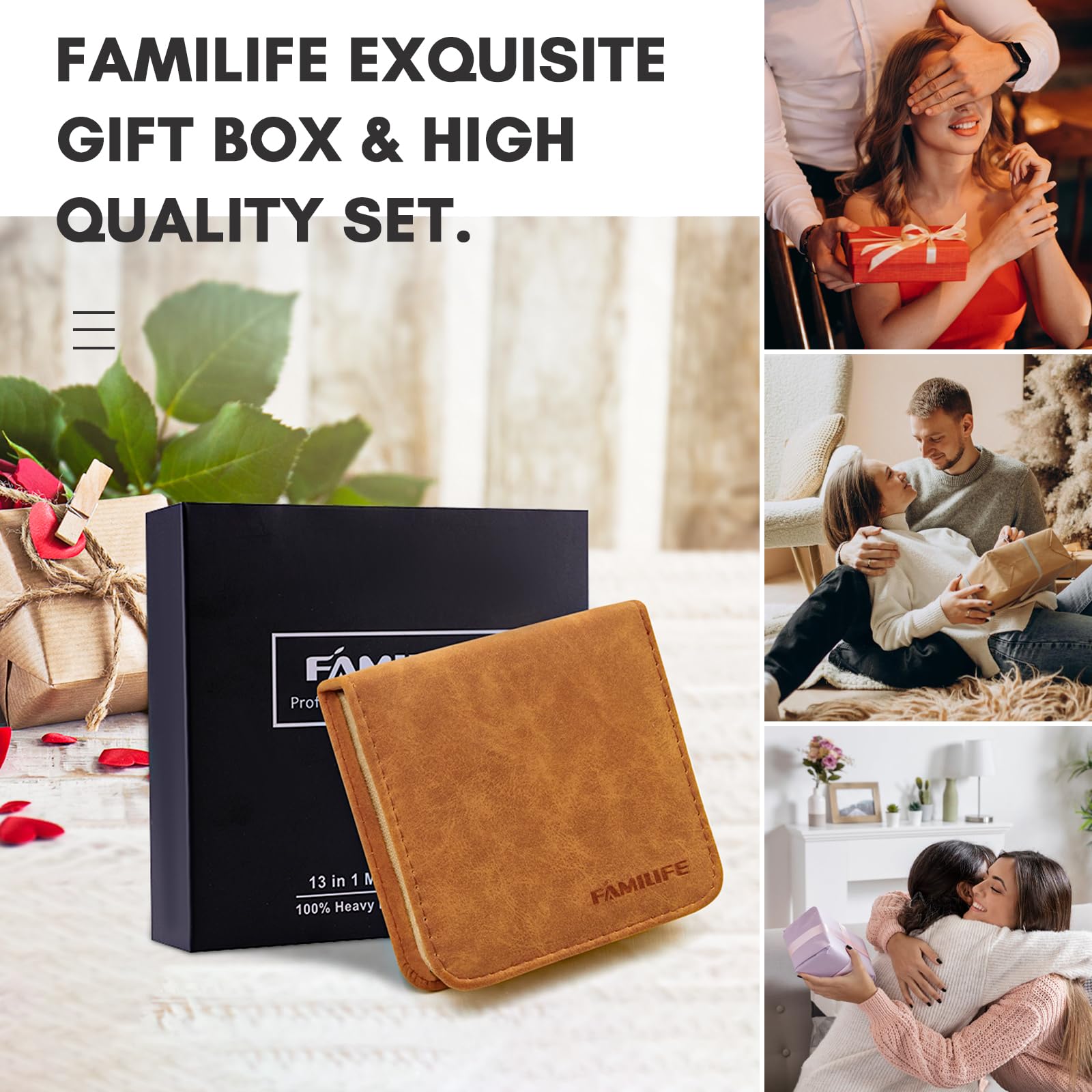 FAMILIFE multi-function nail tools ready for mani and pedi