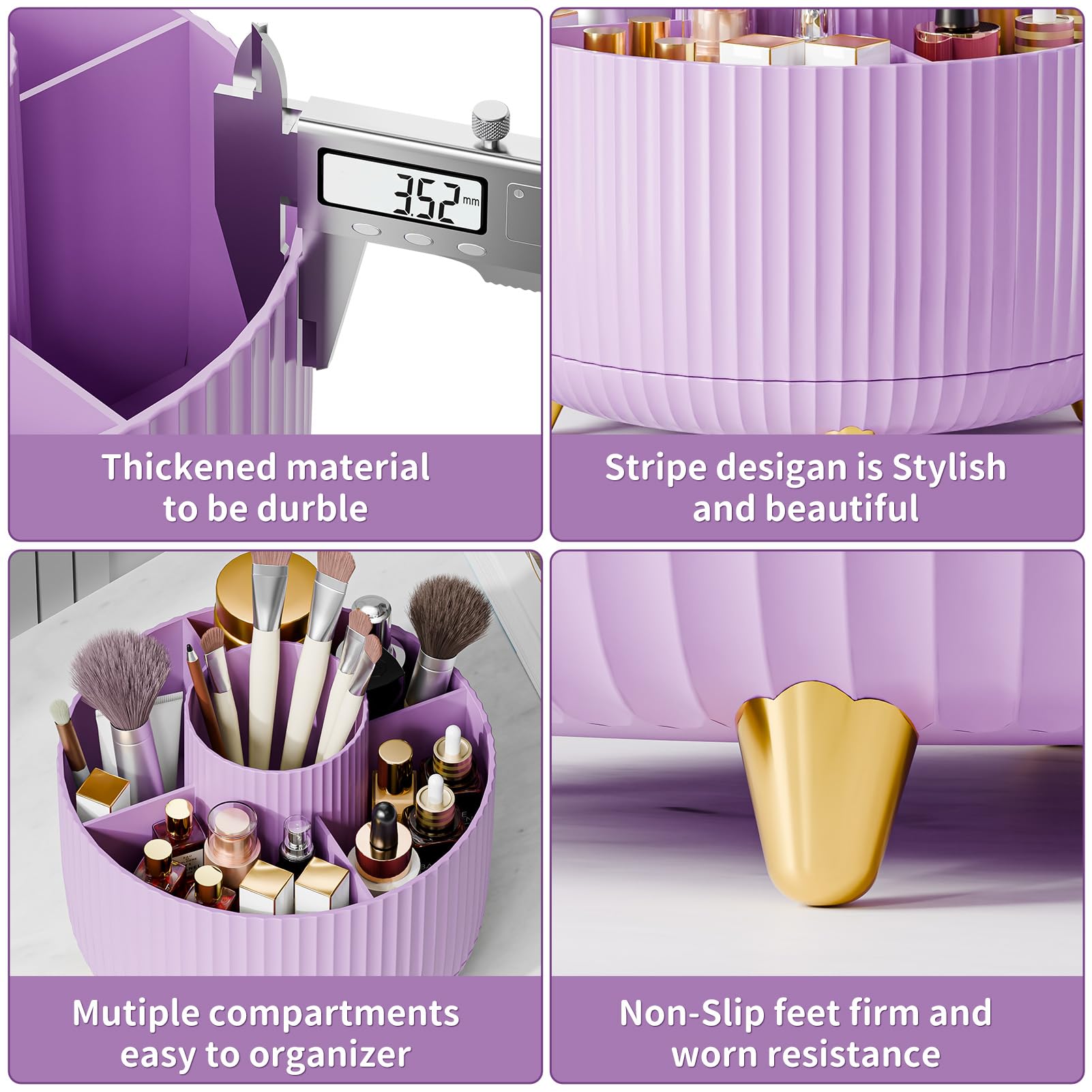 Fanado compact dimensions fit small desks and crowded countertops.