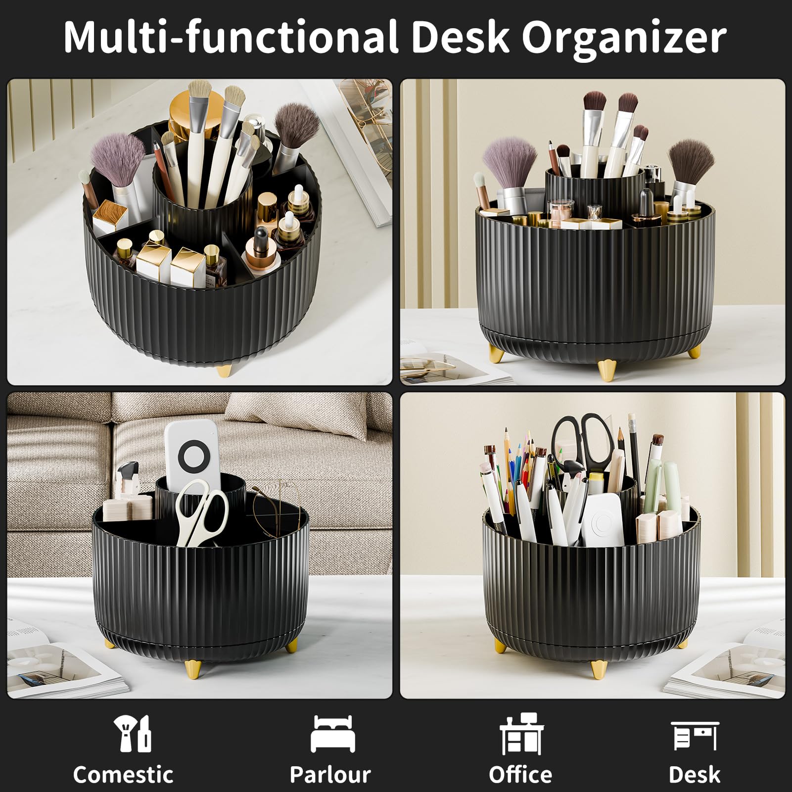 Fanado gift-box packaging makes a ready-to-gift makeup storage solution