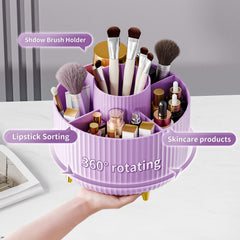 Fanado multifunction cosmetics holder stores brushes, lipstick, and skincare items neatly.