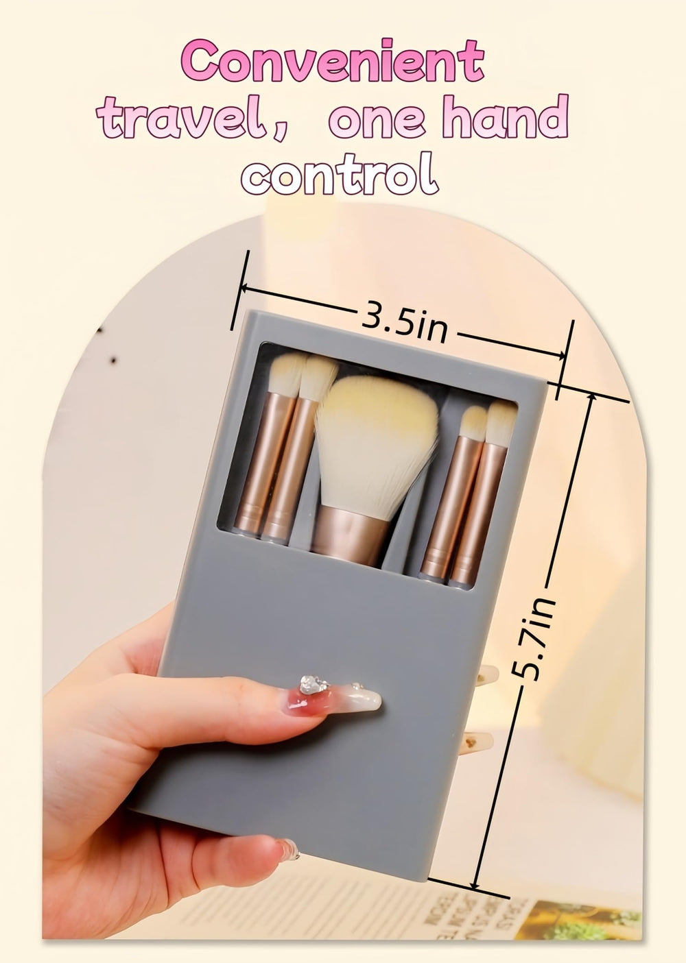 FANBODTA nose-shadow brush for contour and sculpted definition