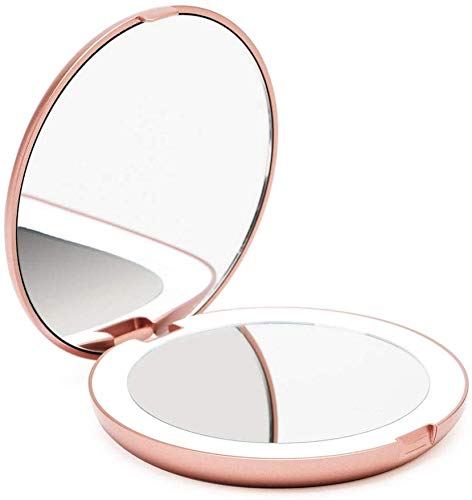 Fancii Lumi large 5-inch distortion-free view for full-face checks.