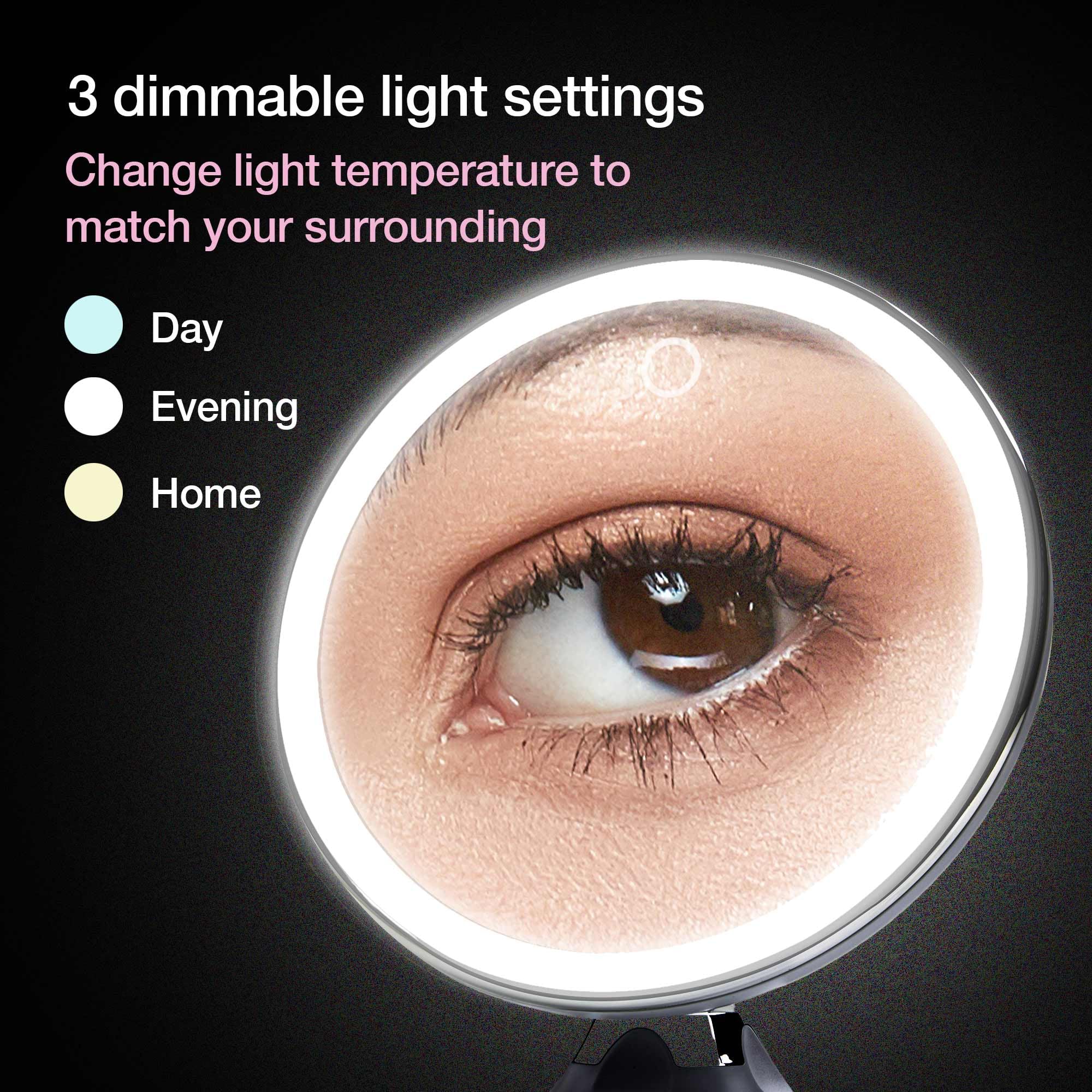 Fancii Luna 2 10x magnification for detailed eye makeup