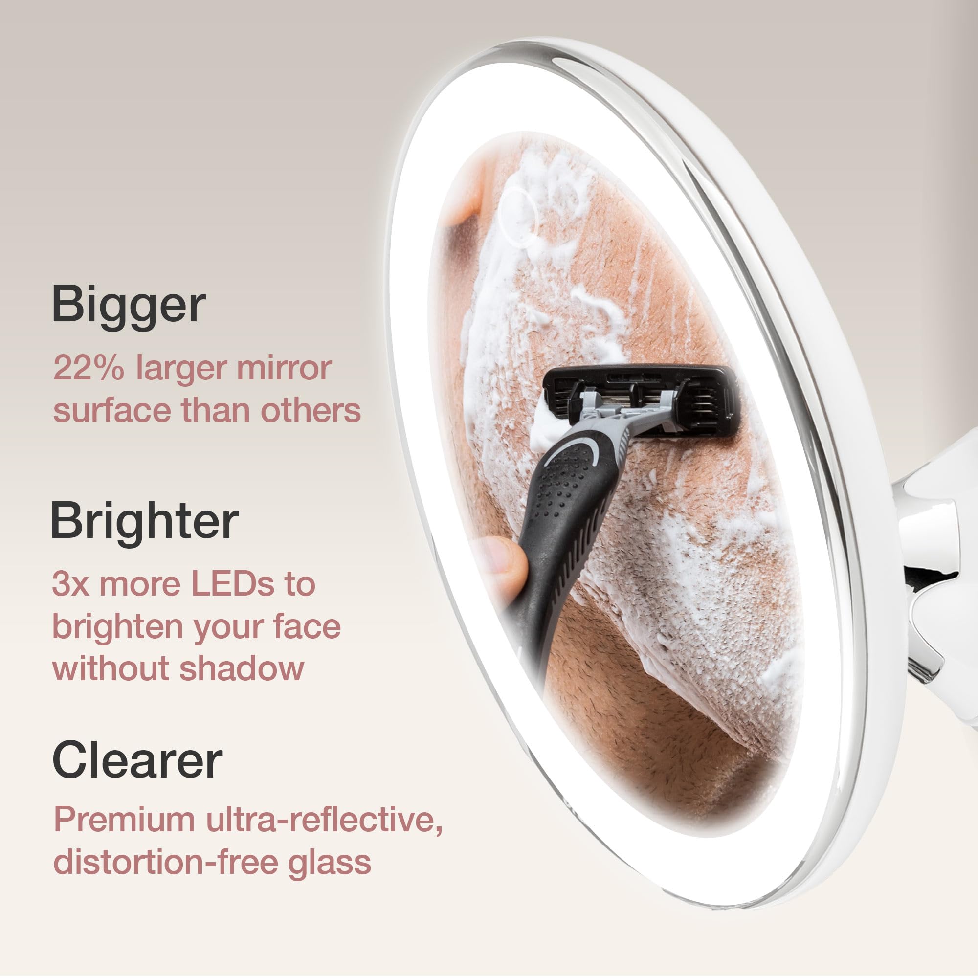 Fancii Luna 2 locking suction secures on smooth surfaces