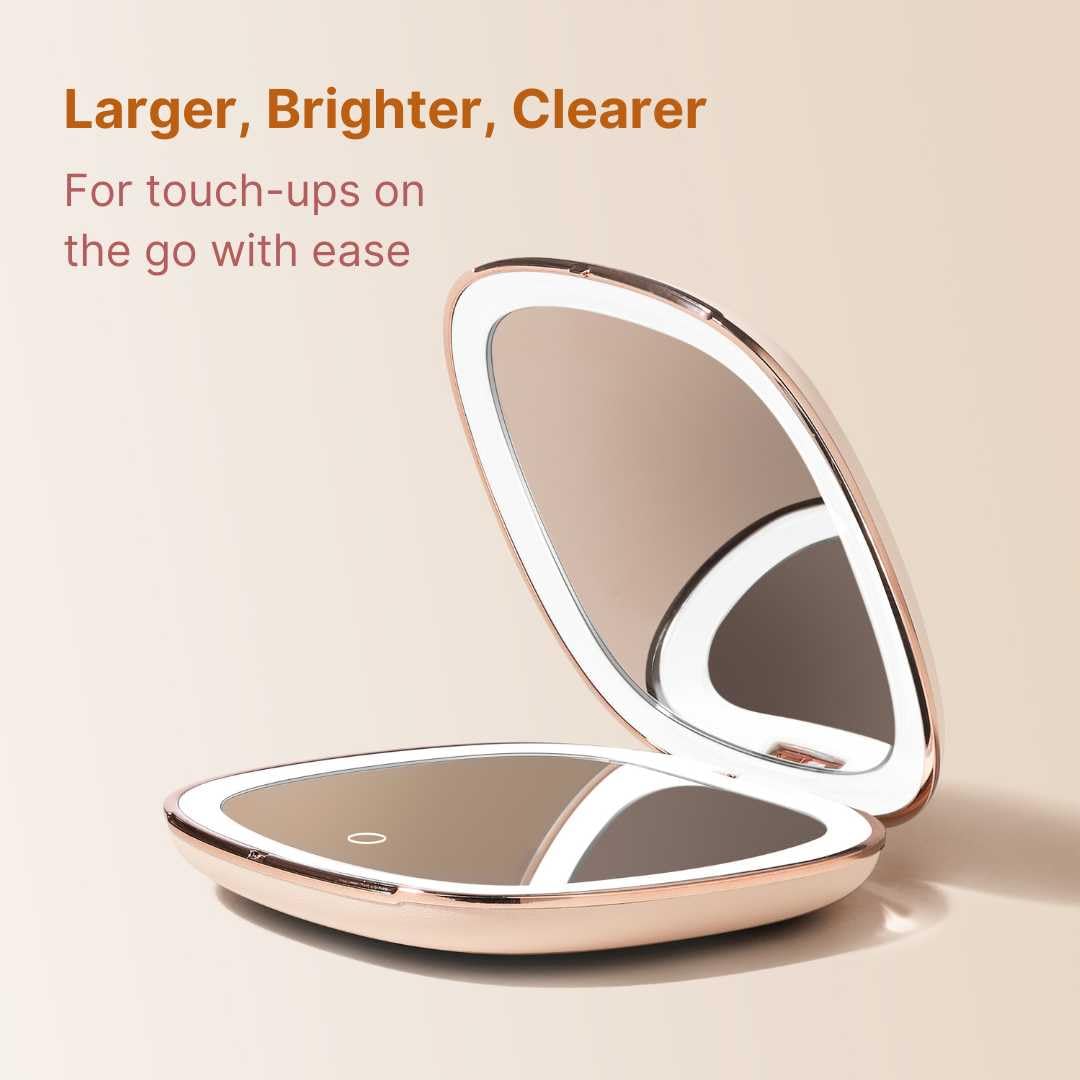 Fancii Mila 2 champagne-cream rechargeable power for all-day use.