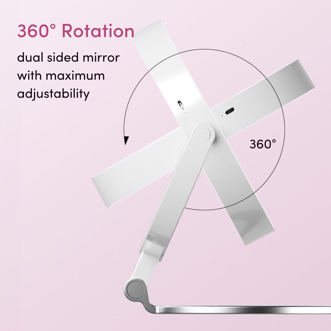 Fancii Sadie 360-degree swivel for viewing from any angle.