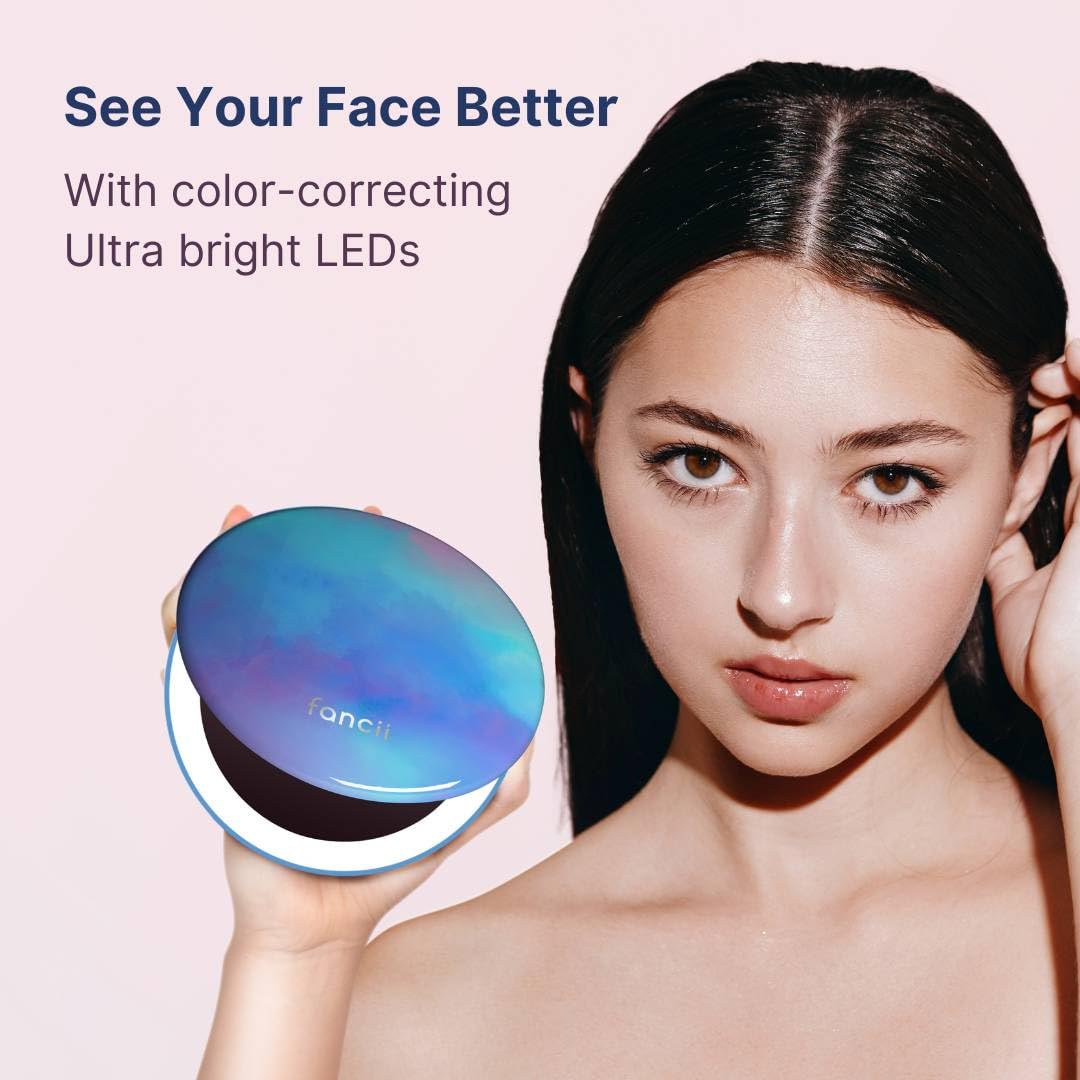 Fancii Taylor distortion-free 5-inch mirror provides a clear, large viewing area.