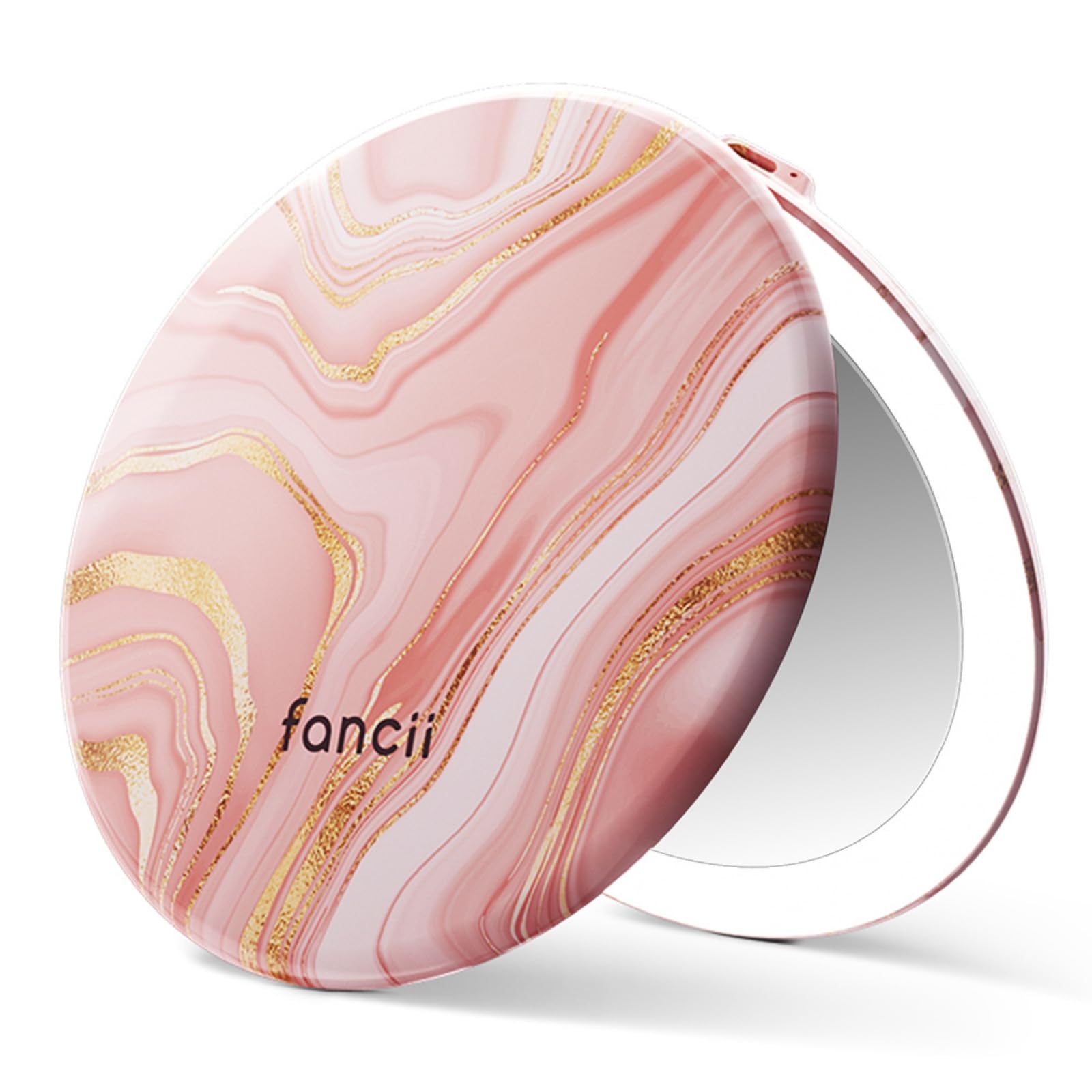 Fancii Taylor: espejo portátil iluminado para maquillaje, ideal para retoques en viaje