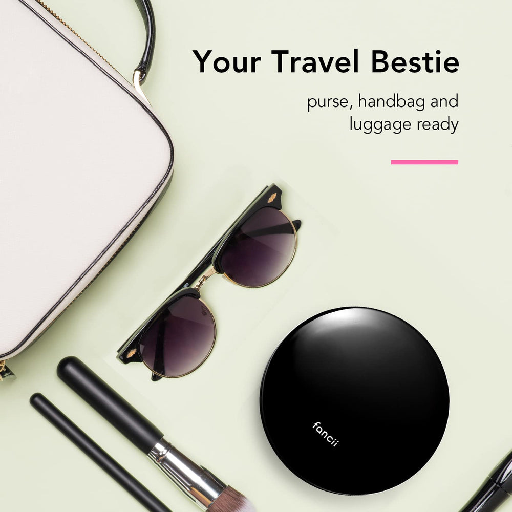 Fancii Taylor compact design fits easily in purses and travel bags.