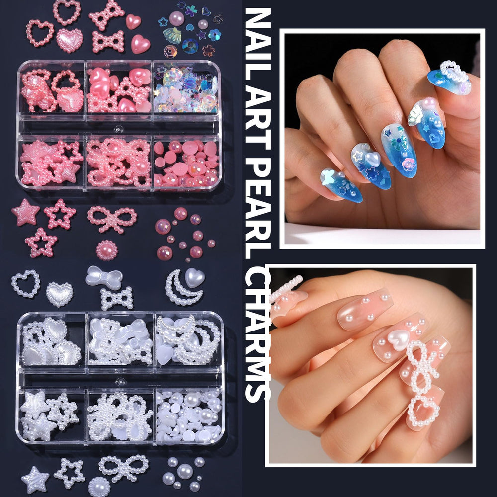 Fandamei chrome nail powder in four colors for mirror finish