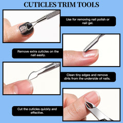 Fandamei cuticle nippers for clean cuticle removal with precision.