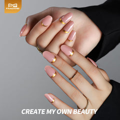 Fandamei chunky glitter nails ready for party-ready sparkle