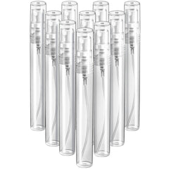 Fandamei mini clear spray bottle 8ml top-open design enables easy on-the-go refills