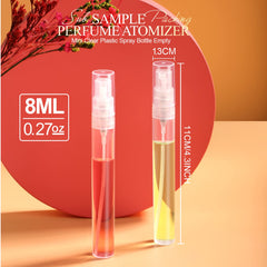 Fandamei mini clear spray bottle refillable body supports long-term reuse