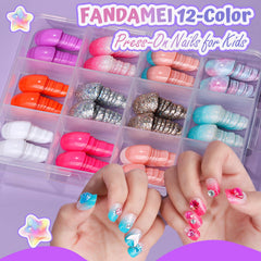 Fandamei nail stickers flower fruit heart for cute, mix-and-match designs