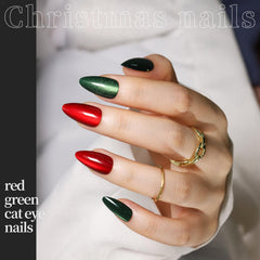 FANDAMEI nude with glitter French tip nails for elegant daily wear