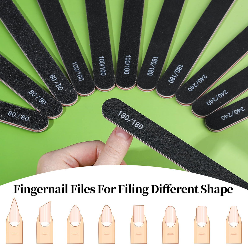 Fandamei polishing files 1000/4000 deliver refined shine and clean micro-scratches.