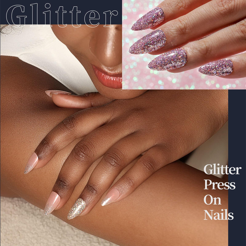 FANDAMEI pearly nude nails for subtle, elegant style