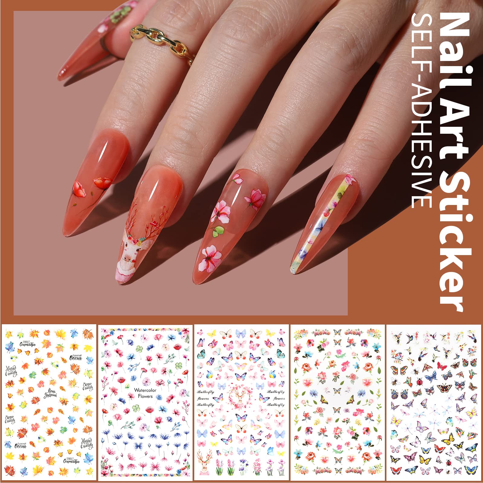 Fandamei rhinestones 12-color palette adds sparkle to nails.