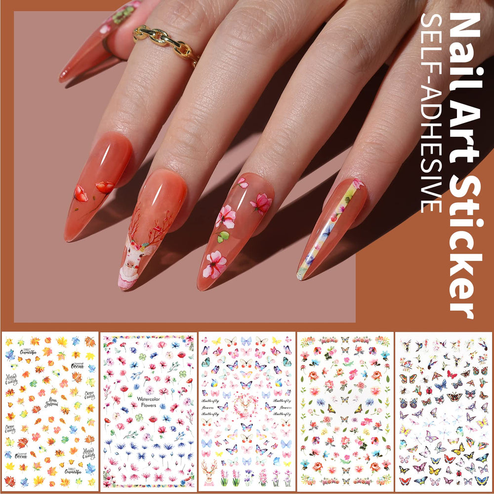 Fandamei rhinestones 12-color palette adds sparkle to nails.