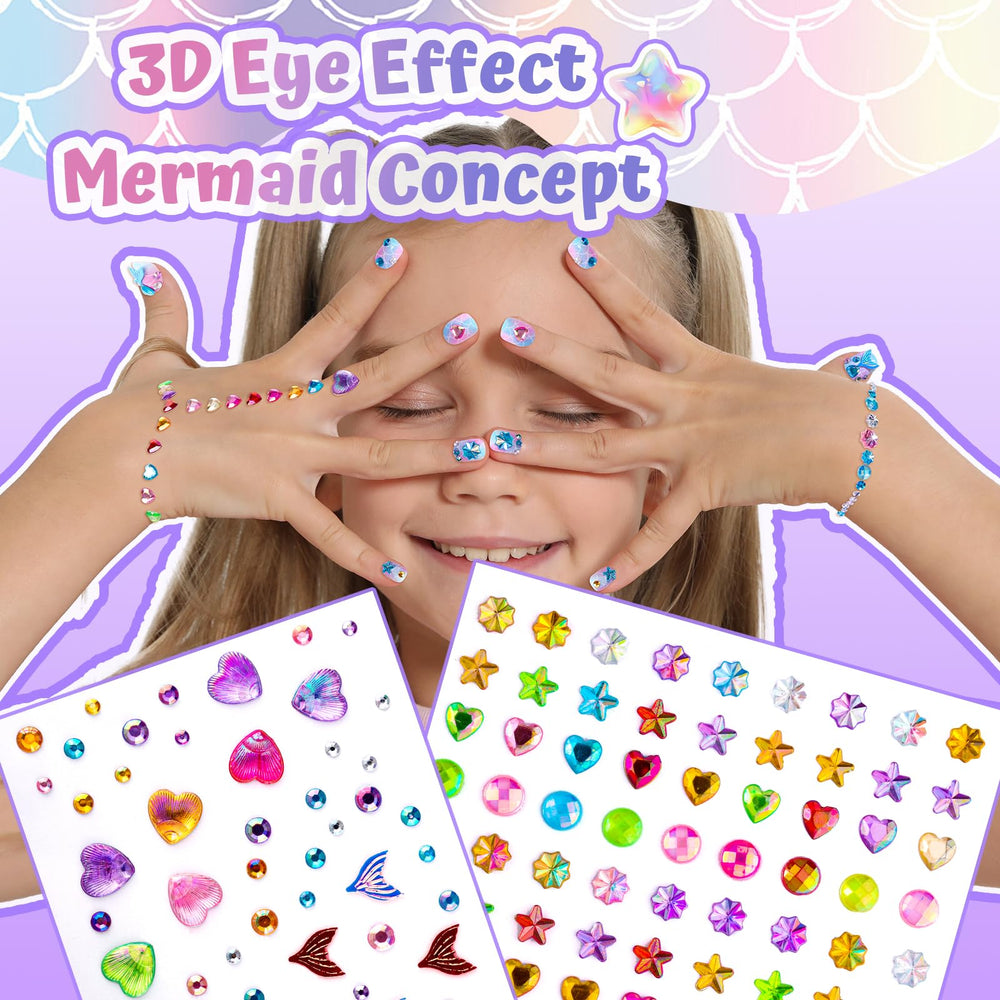 Fandamei self-adhesive tabs for easy, mess-free nail art application