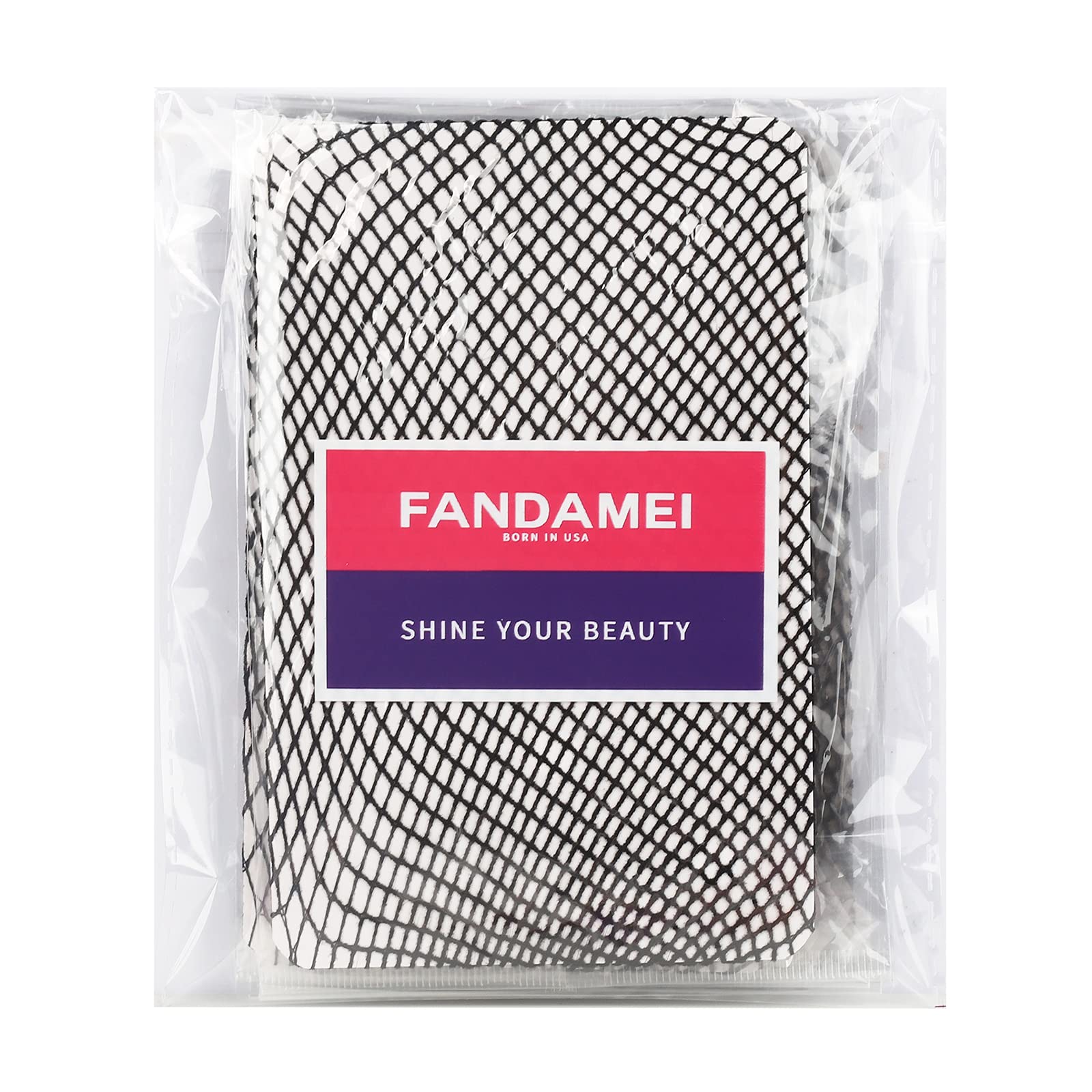 Fandamei wig cap four-piece black pack ideal for cosplay