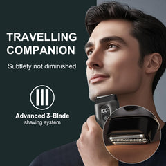 Fangaci IPX7 waterproof shaver for wet or dry use