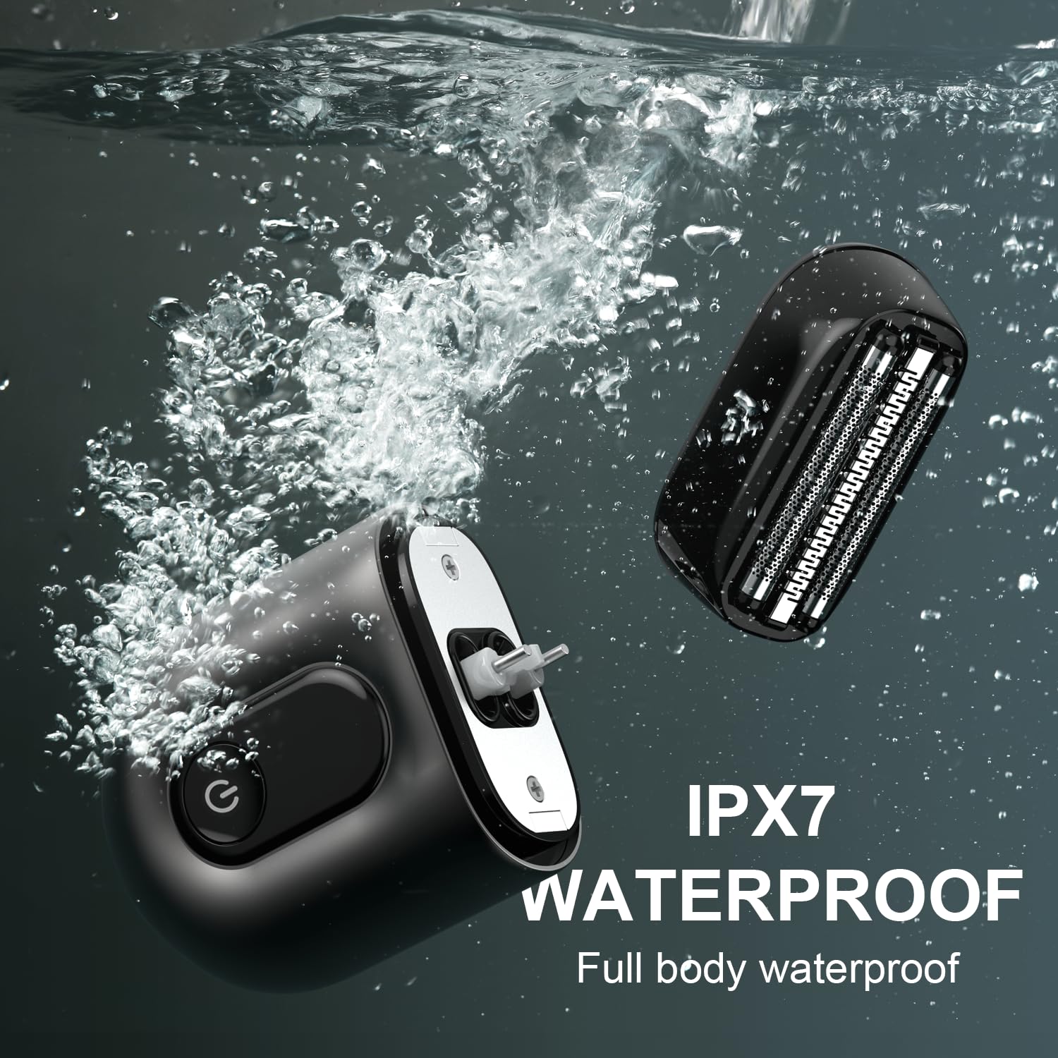 Fangaci shaver travel lock prevents accidental power on