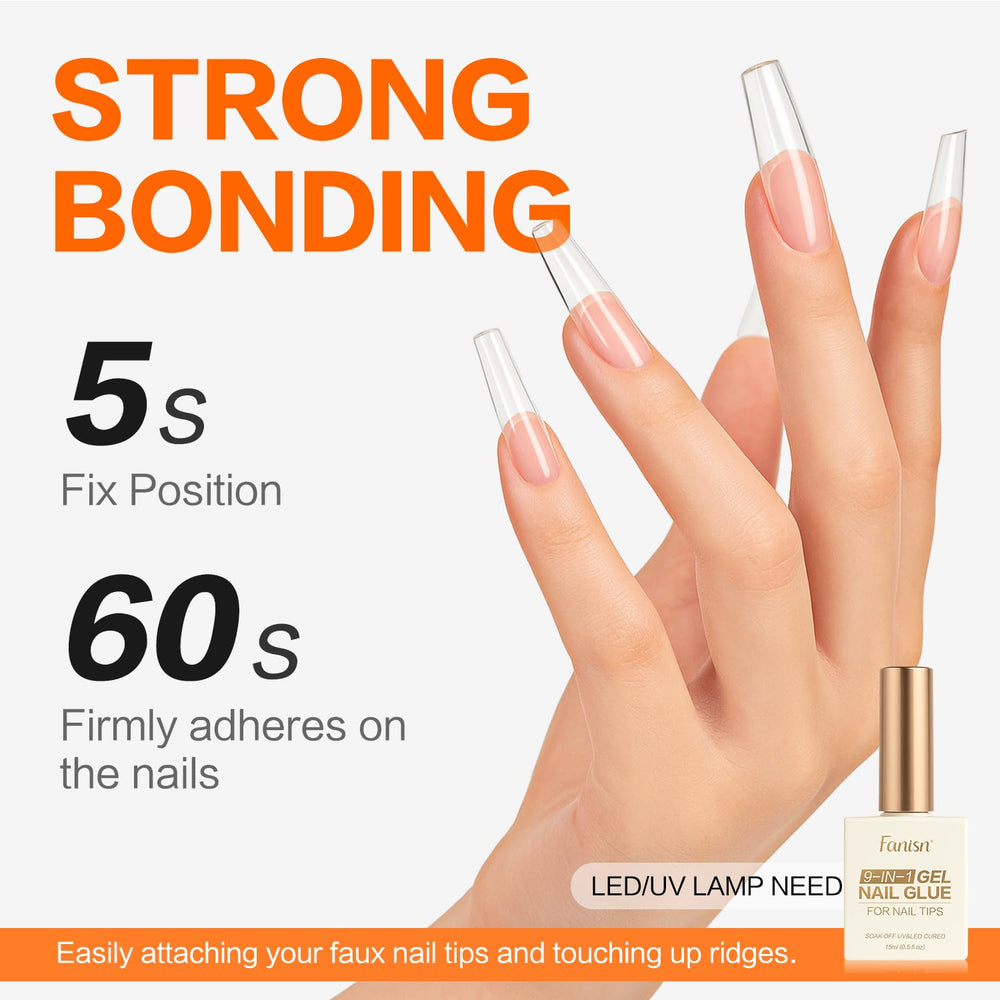 Fanisn 9-in-1 tool doubles as base coat and color-mixing for DIY nails