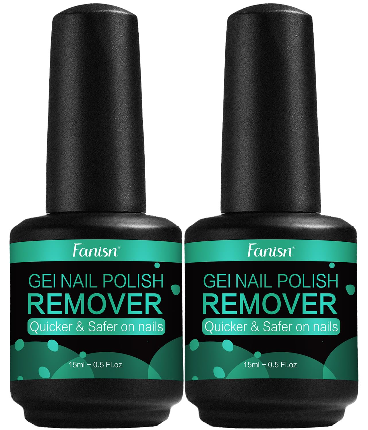 Fanisn remover gel esmalte: dos botellas para múltiples usos en casa.